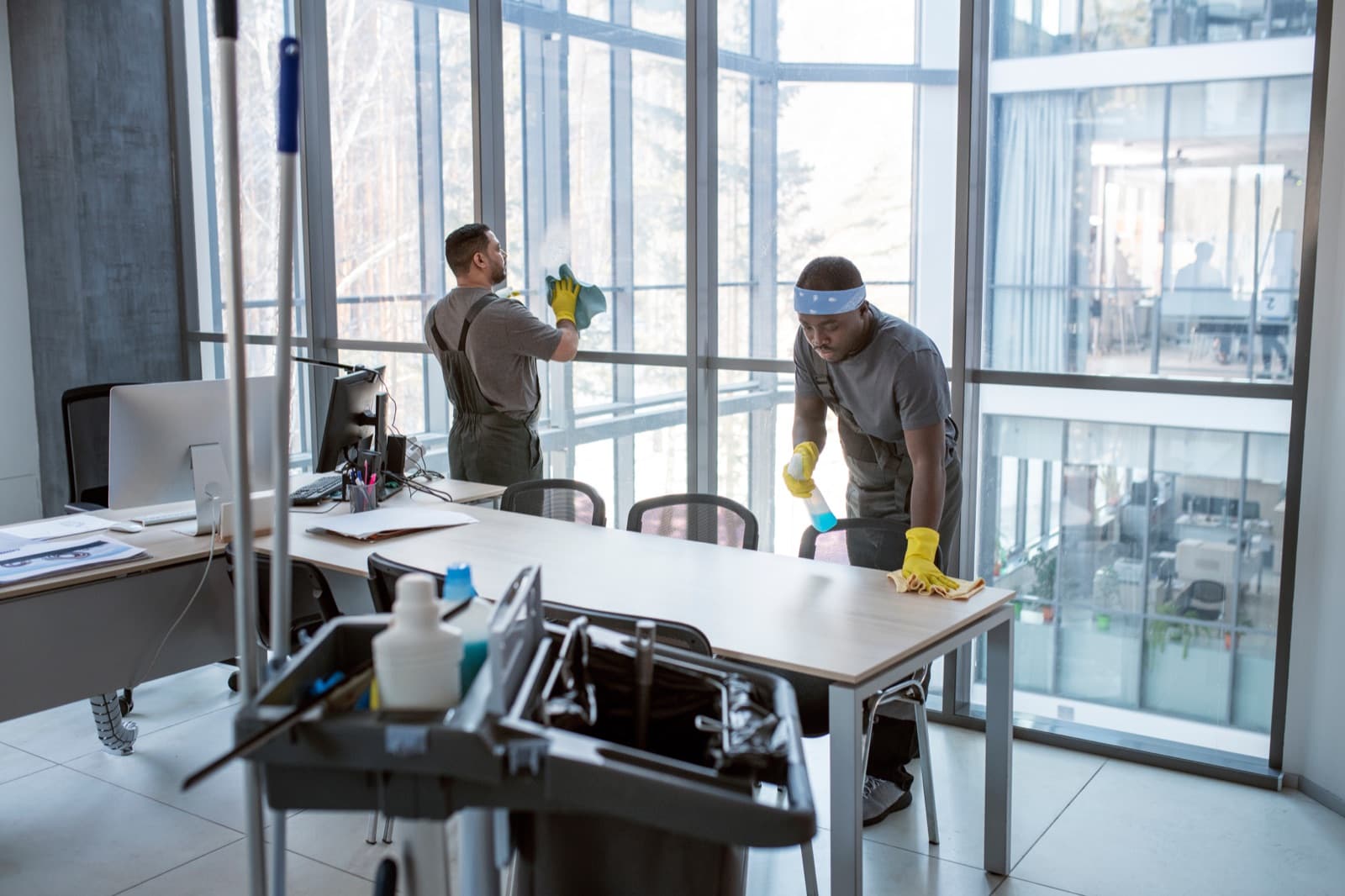 Regular Commercial Cleaning — Primeway Property Services